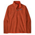 Patagonia Men's Better Sweater 1/4 Zip Pullover Coral Orange