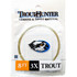 Trouthunter Nylon Leaders 8 ft With Loop 3X