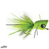 Bass Popper Fluorescent Green Splatter Fly