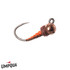 Jig Sticker Fly Fl. Orange / Brown 18