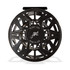 Abel SDX Ported Fly Reel 9/11 Gloss Black Finish and Drag Knob with Black Handle