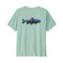 Patagonia Men's Fitz Roy Trout T-Shirt Thin Ice