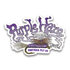 MFC Signature Sticker - Purple Haze Sticker (4in. X 2.5in.)