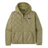Patagonia Men's Diamond Quilted Bomber Hoody - Weathered Stone