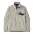 Patagonia Men's Lightweight Synch Snap-T Pullover - Oatmeal Heather with New Navy