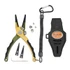 Dr. Slick MicroBurst 5 3/4 in Plier Tungsten Carbide Aluminum Frame Green & Gold