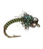 Umpqua Poison Tung Olive Black Tungsten 2 Pack Nymph Fly Fishing Flies
