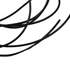 Hareline Hollow Tubing Micro - 0.02 inches (0.5 mm) Black
