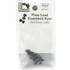 Hareline Lead Dumbbell Eyes Small - 9/64" -3.7 mm) Plain