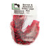 Hareline Barred & Speckled Crazy Legs Red