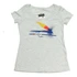 AvidMax Fly Fishing Women's CO Painted Trout Fly Scoop Neck Tri-Blend Jersey Tee - Heather White