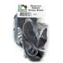 Hareline Magnum Rabbit Strips Black