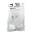 Hareline Magnum Rabbit Strips Silver Grey