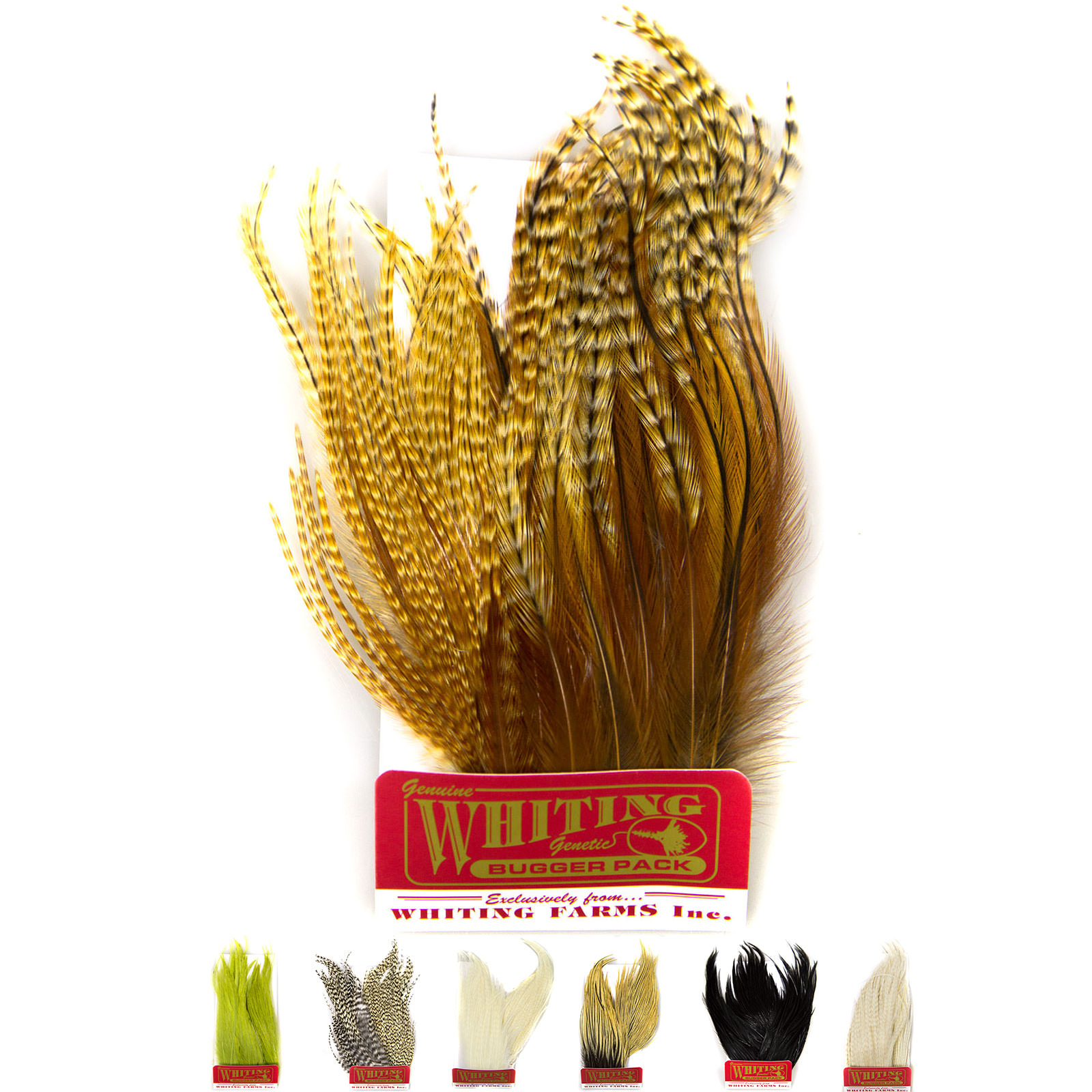 Whiting Farms Bugger Pack - Grizzly