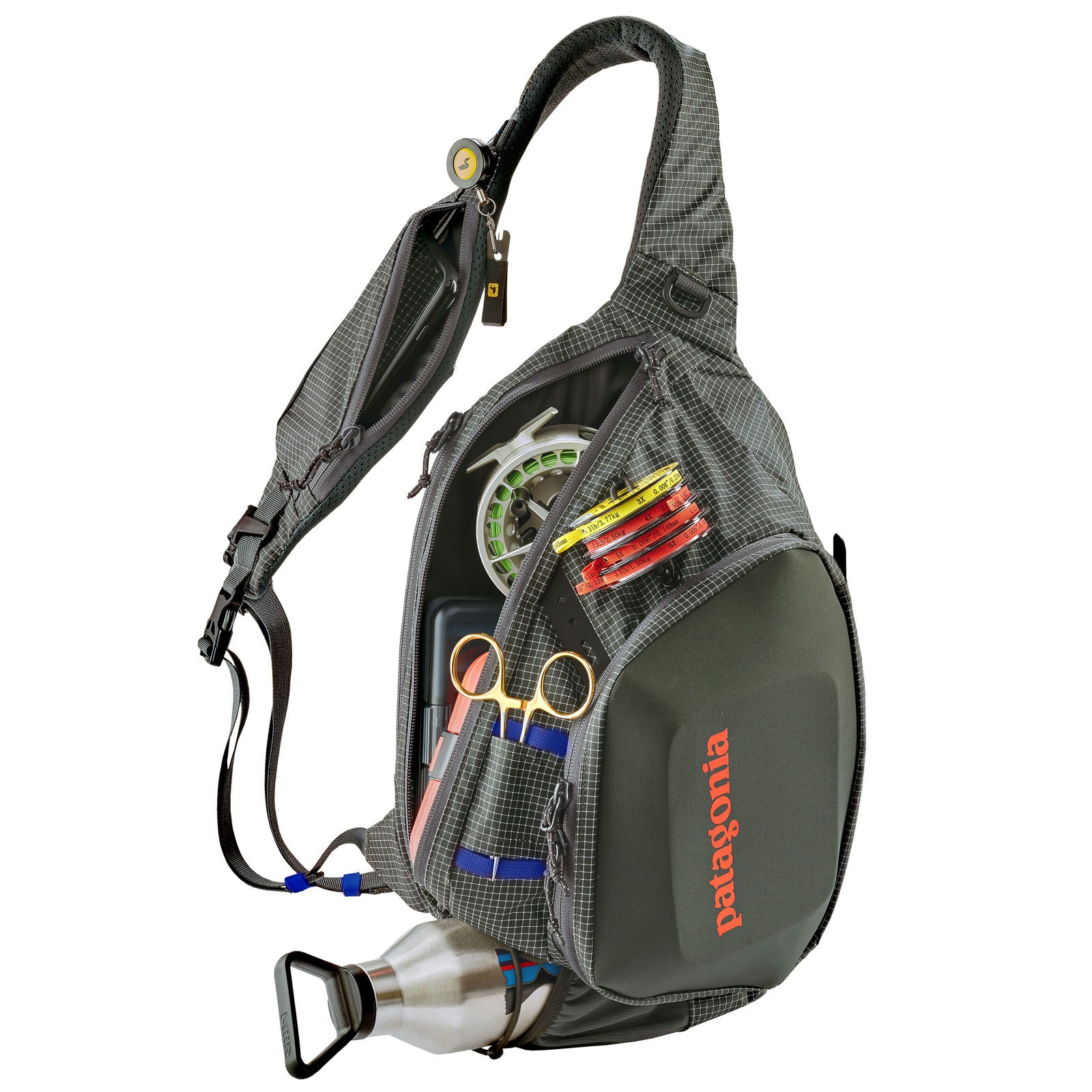 Patagonia Stealth Atom Fly Fishing Sling Pack 15L, Distilled Green