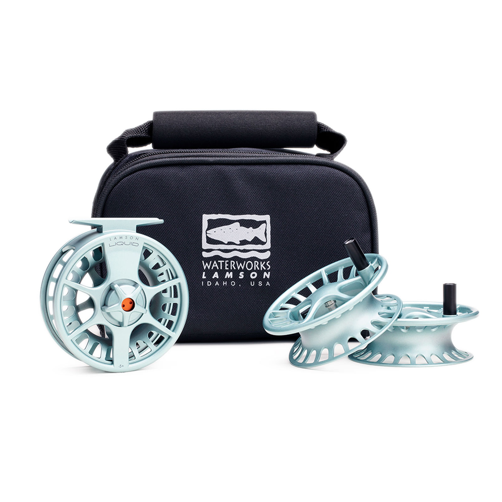 Lamson Liquid 3-Pack-Full Reel and 2 Spare Spools - AvidMax