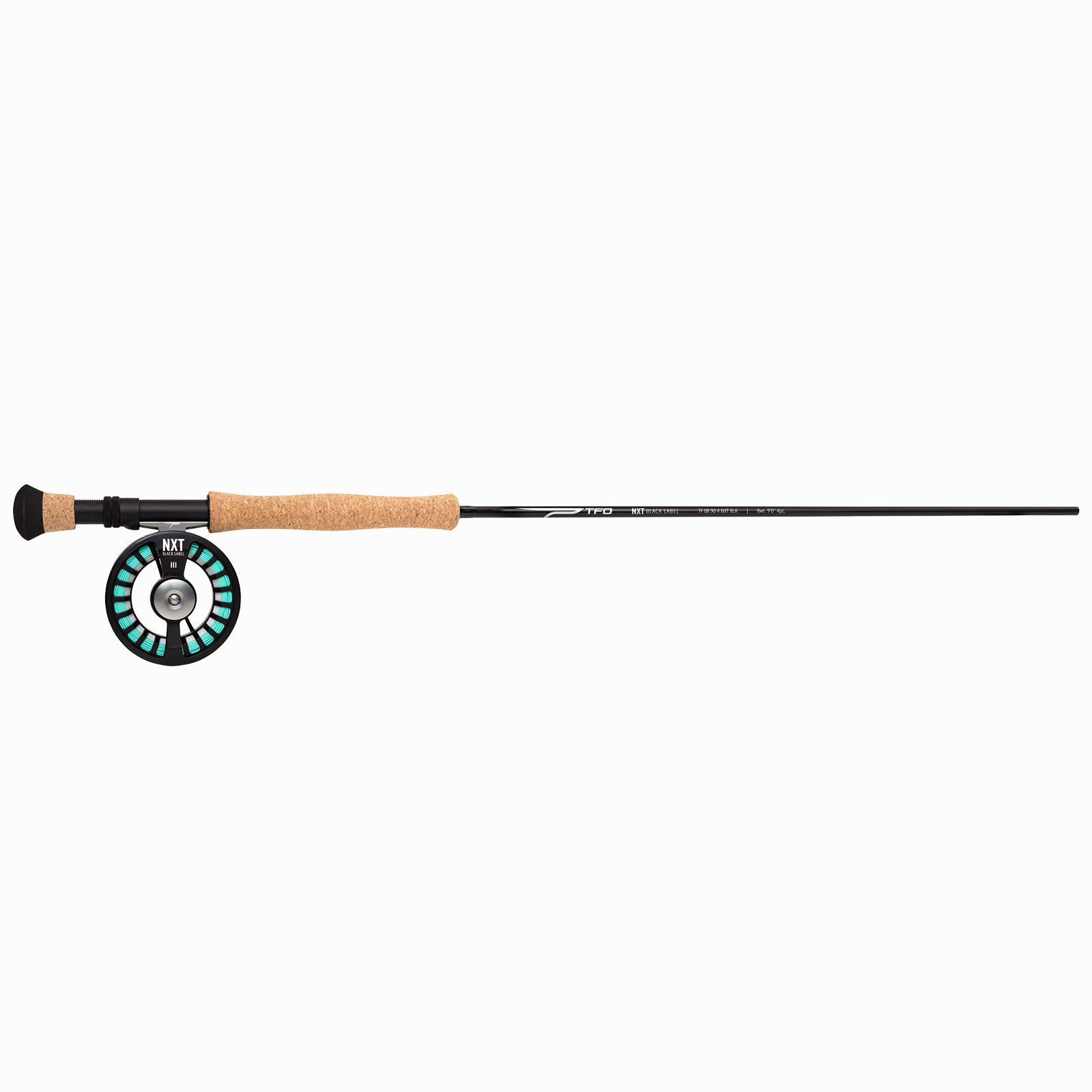 TFO NXT Black Label Combo fly rod and Reel Kit - AvidMax