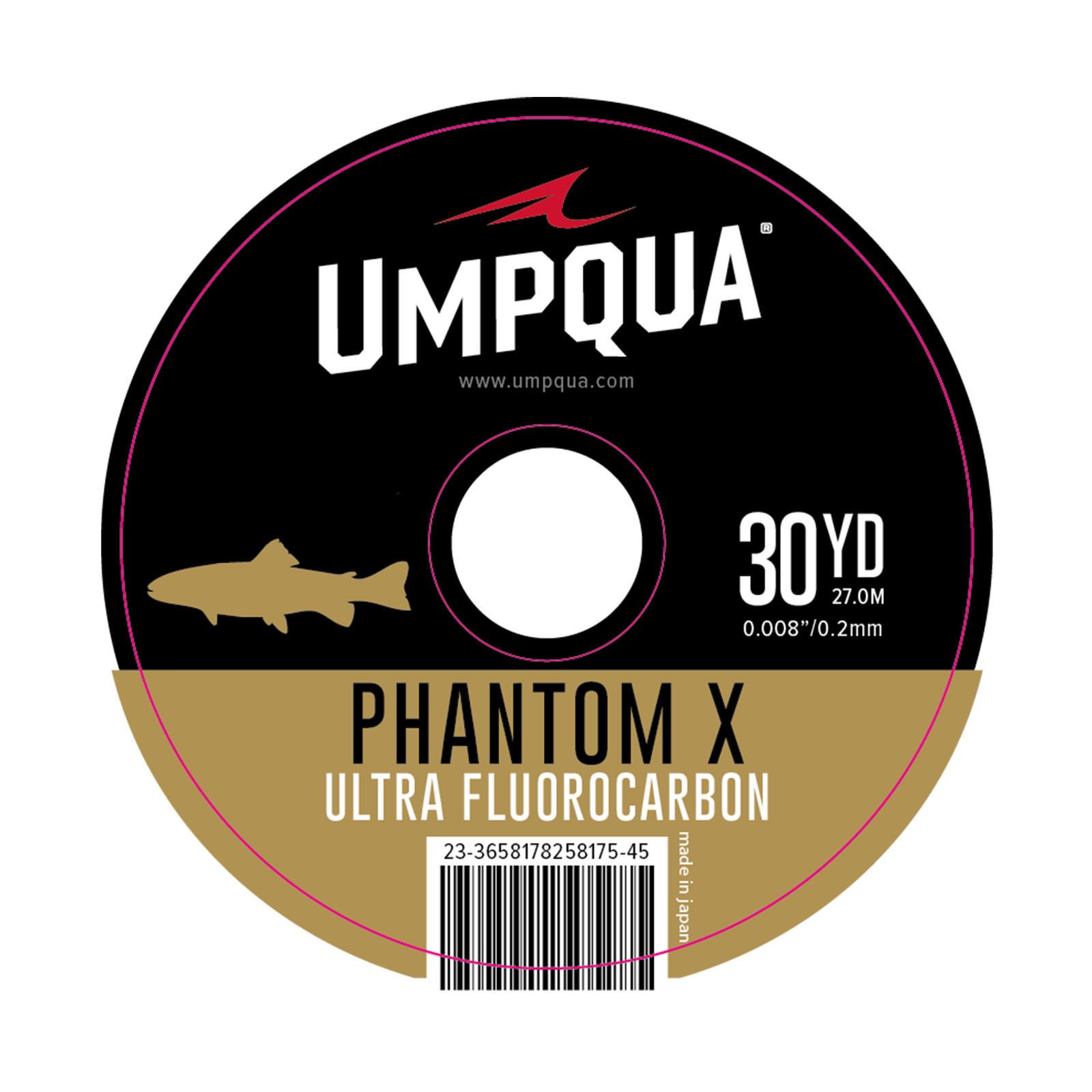 Umpqua Phantom X Euro Numph Fly Fishing Leader 20 Umpqua Phantom X Euro Numph Fly Fishing Leader 20