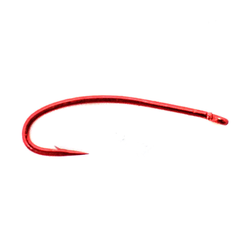Daiichi Chironomid Red Hook 1273 - Fly Tying, Size: 22