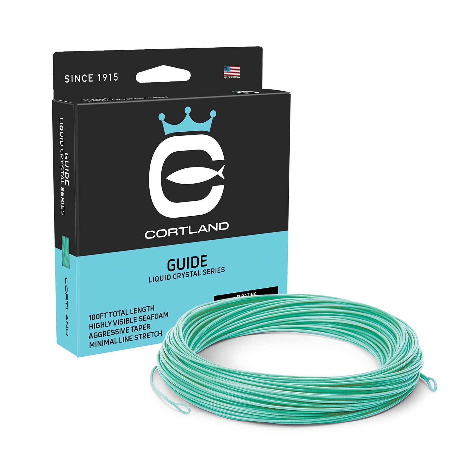 Cortland Liquid Crystal Guide Taper Fly Line - AvidMax