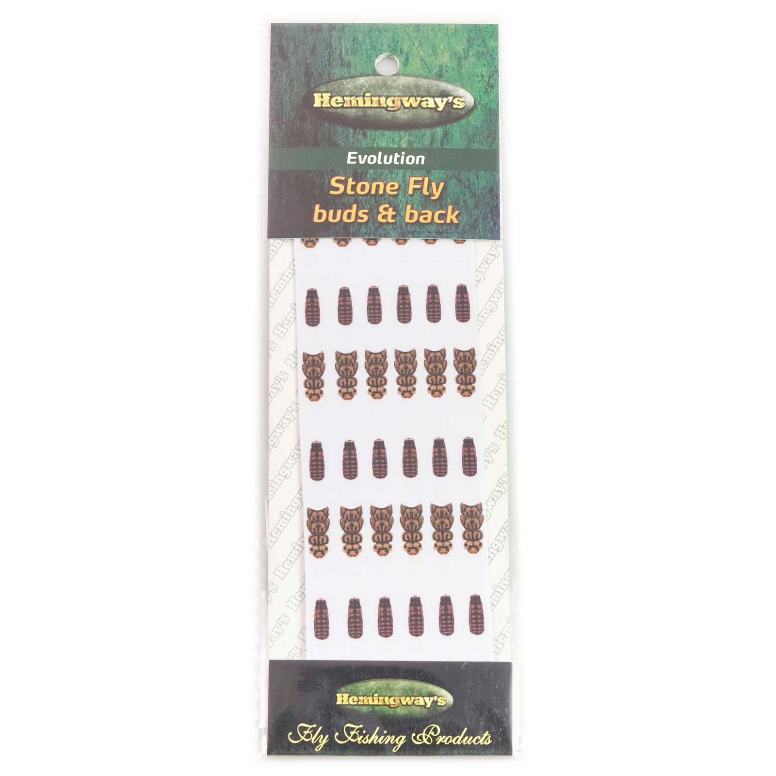 Hemingway's Stone Fly Wings Buds & Back Small Yellow | Avidmax