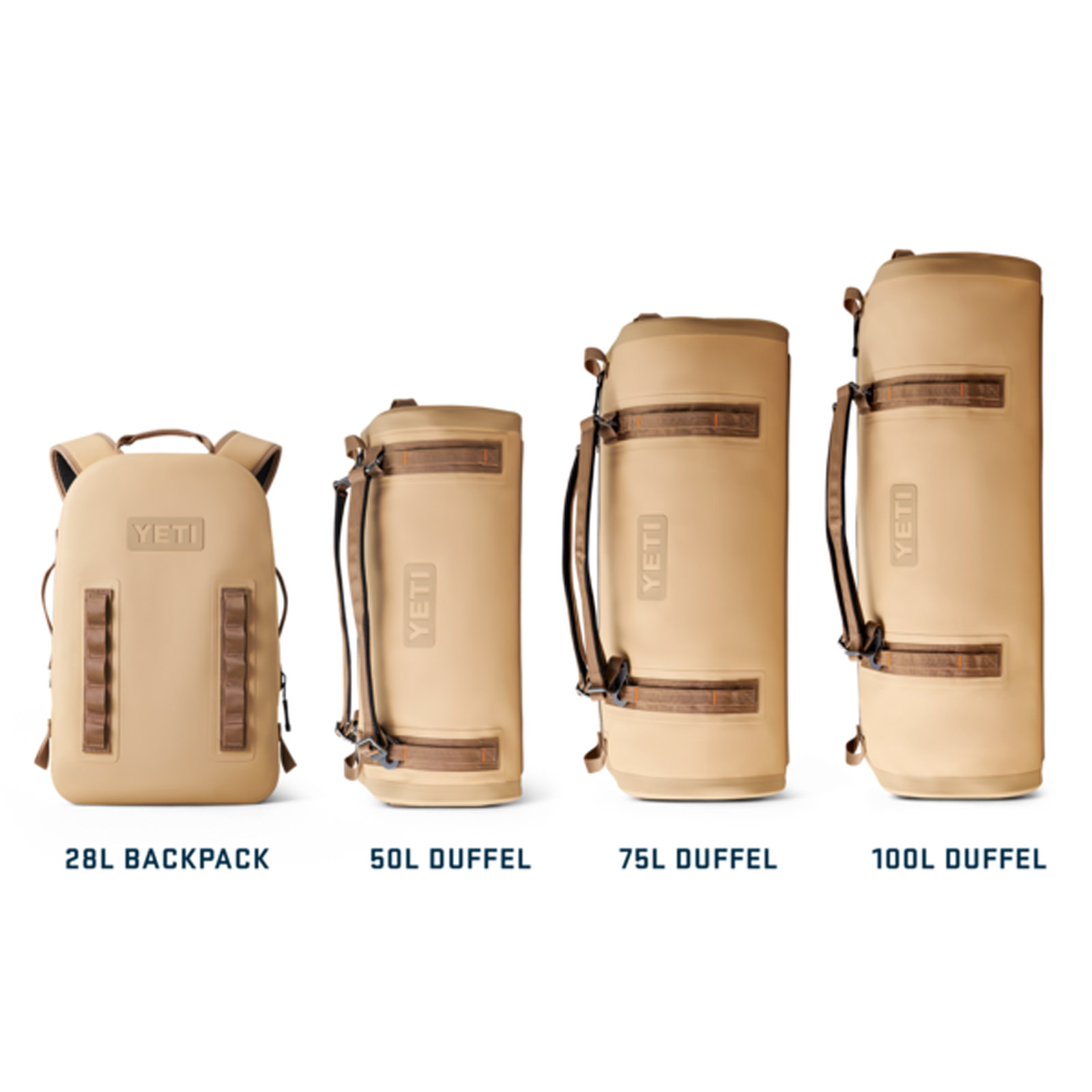 YETI Panga Waterproof Duffel 50L Tan - AvidMax