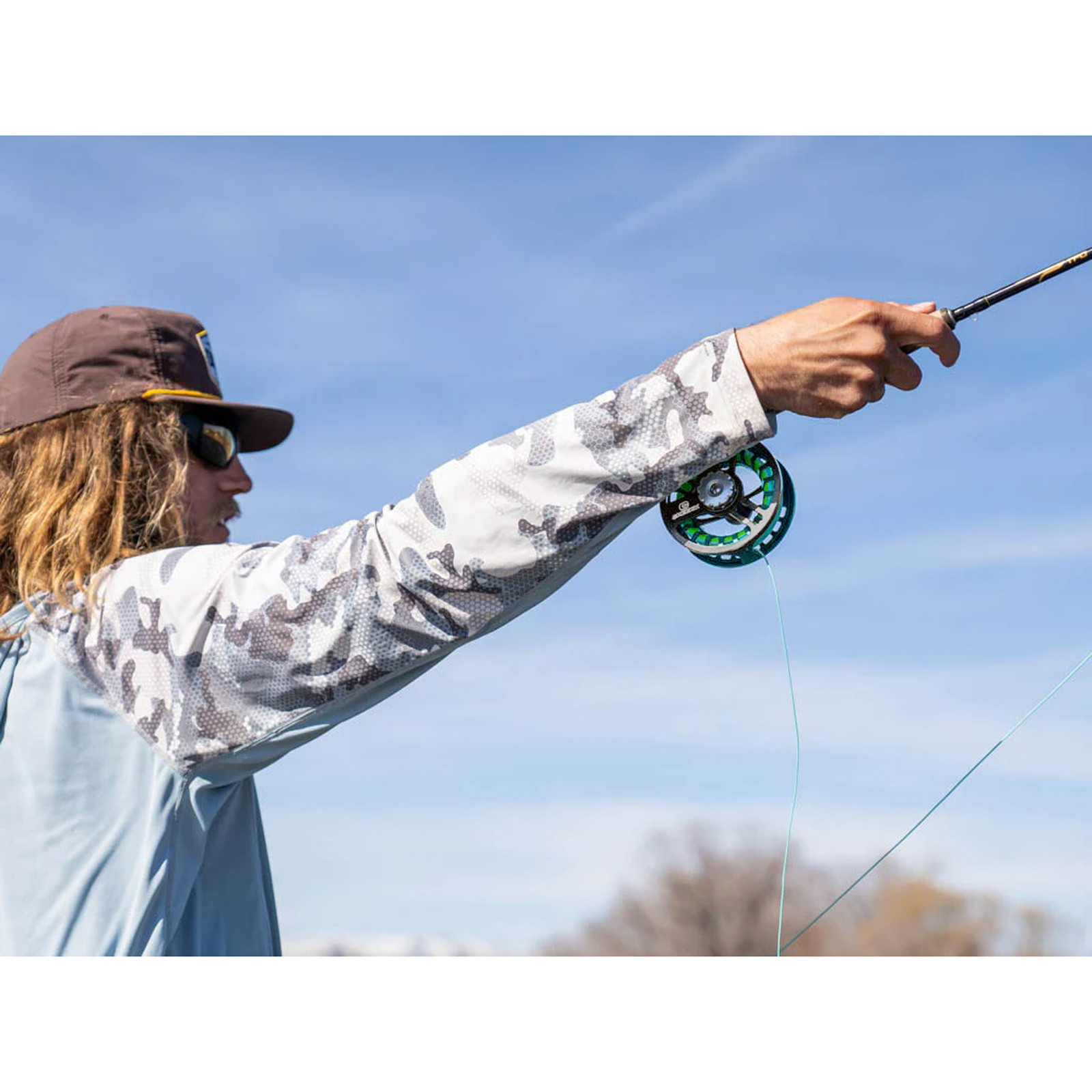 Cheeky Preload Fly Reel 350 5-6 wt Granite/Emerald Limited Edition