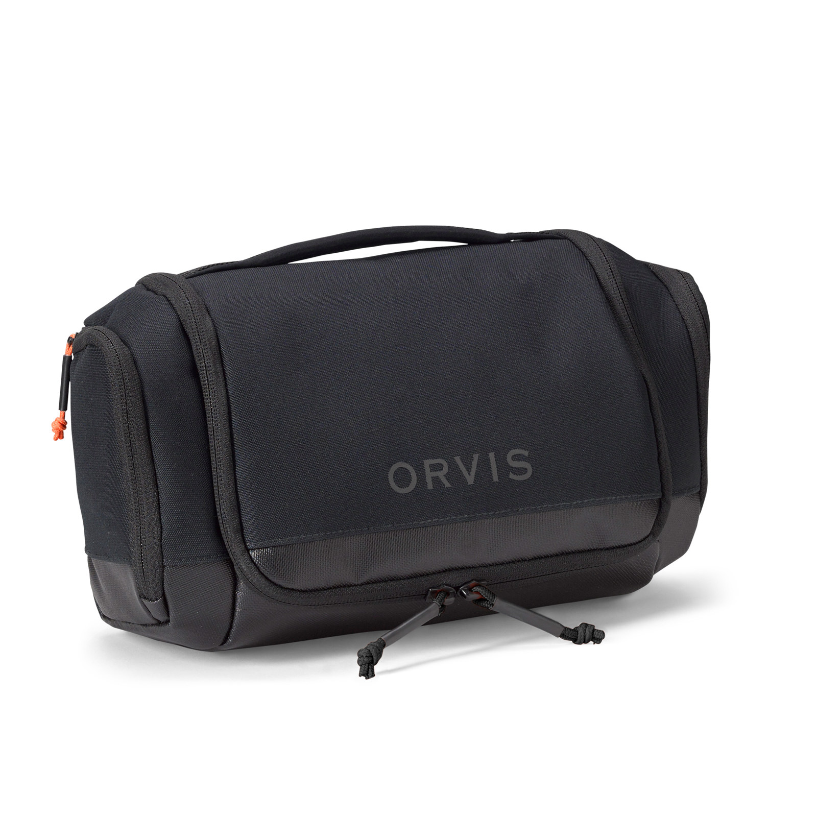 Orvis Zip-Top Travel Pouches | Black | Polyester