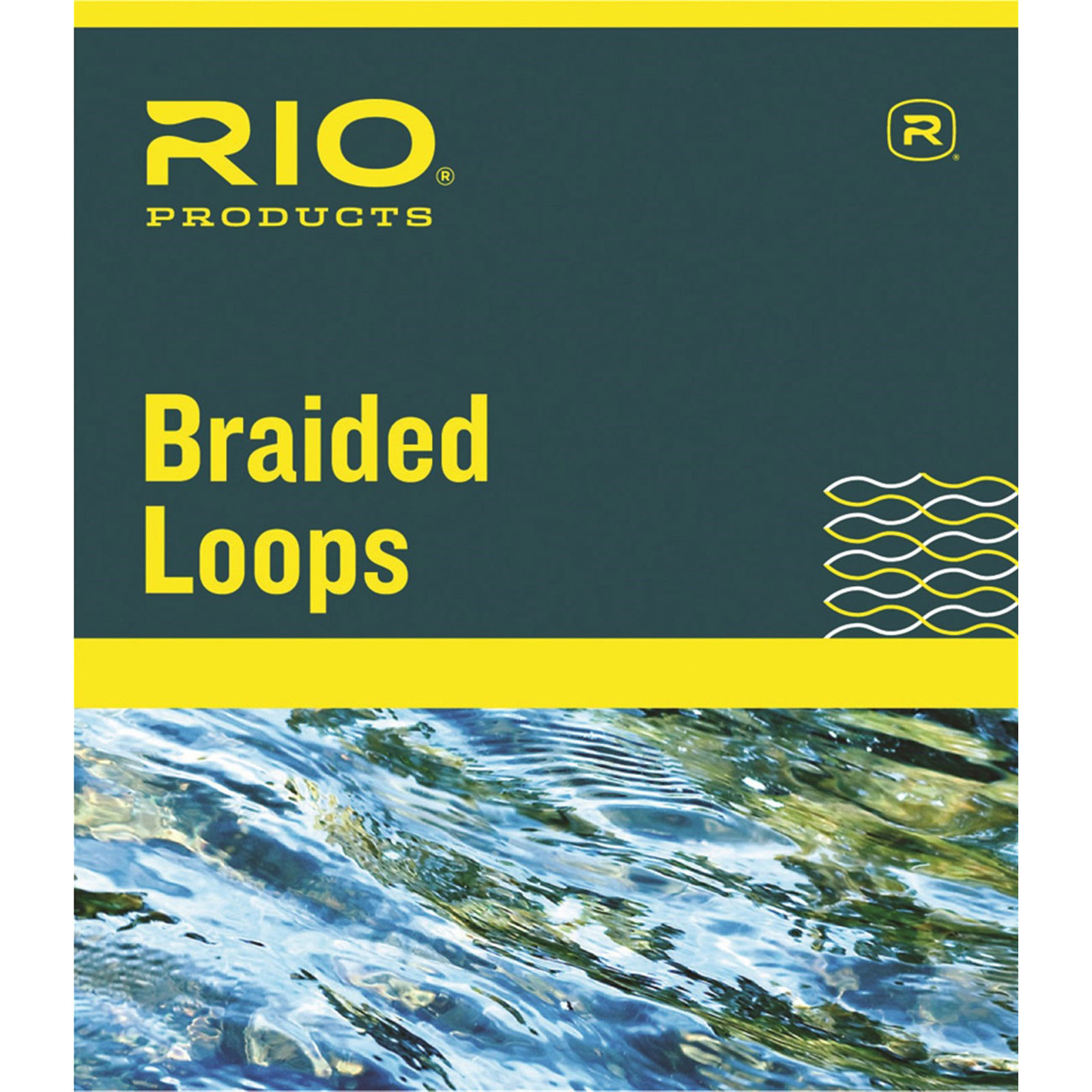 Rio 171197-Maurice Braided Loops Regular 3-6 Fishing Equipment (Pack of 4)