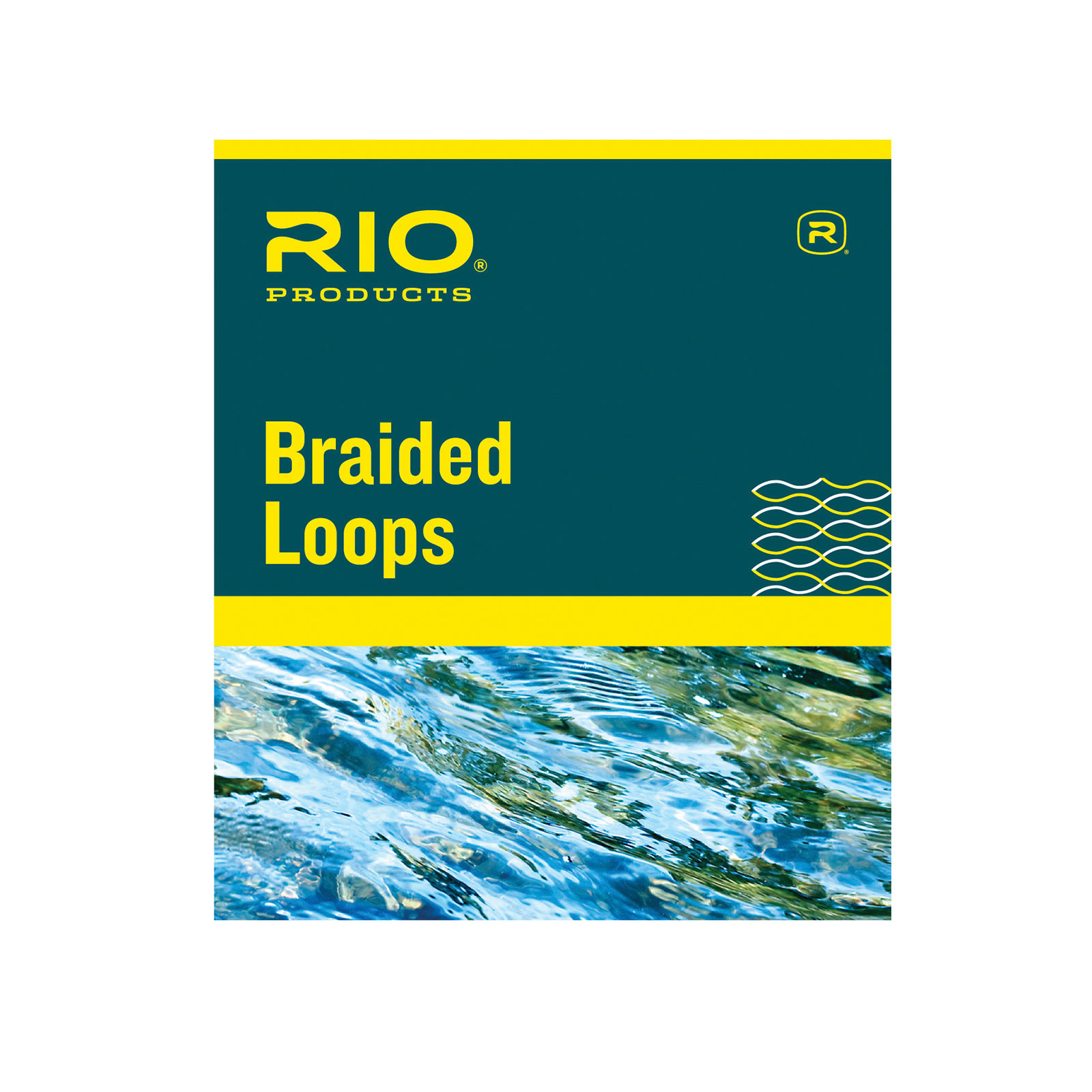 Rio 171197-Maurice Braided Loops Regular 3-6 Fishing Equipment (Pack of 4)