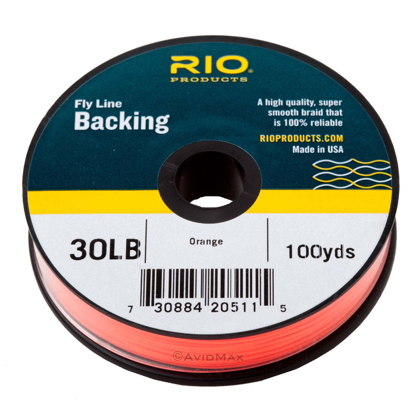 Rio Dacron Fly Line Backing 20 lb / Chartreuse