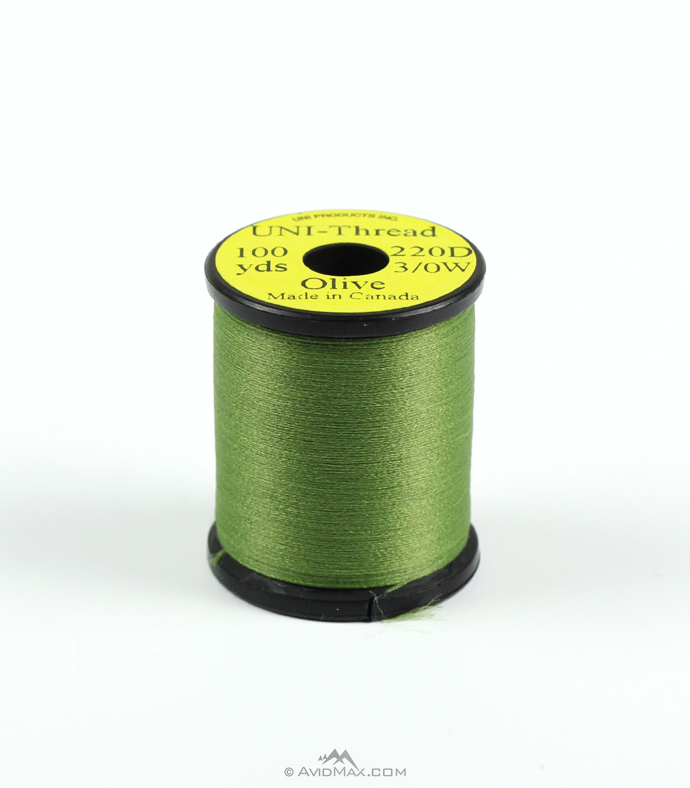 Uni 3/0 Waxed Thread - Olive