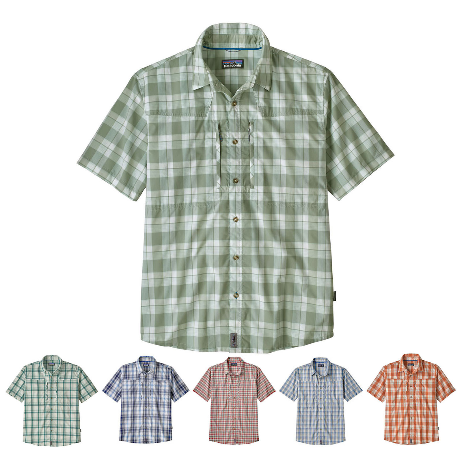 patagonia men's short sleeve shirts