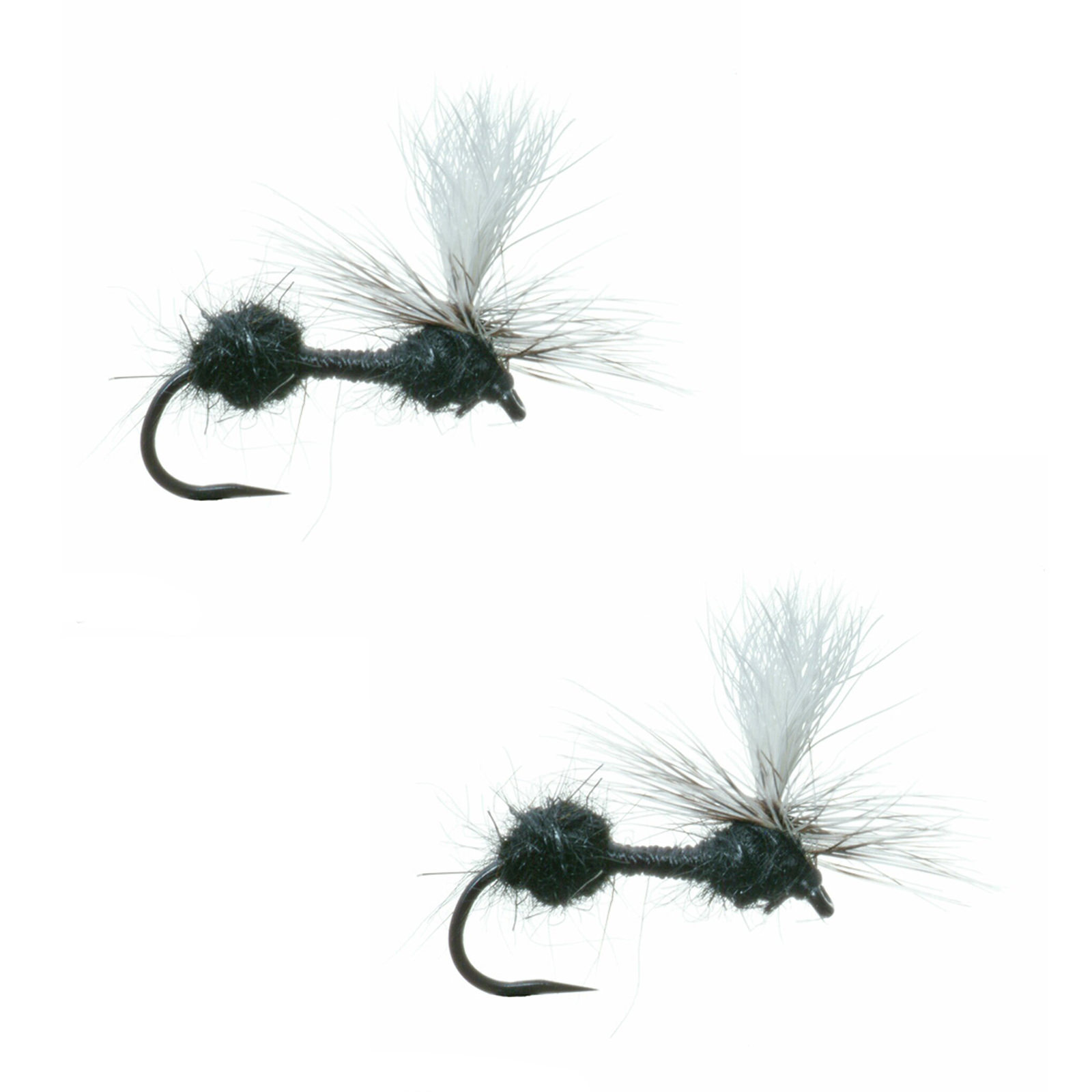 Umpqua Schroeders Parachute Ant Black 2 Pack