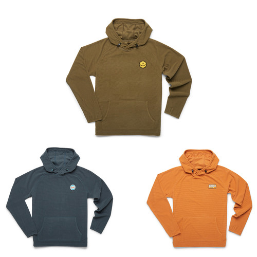 Howler Brothers Palo Duro Fleece Hoodie - Fatigue - AvidMax