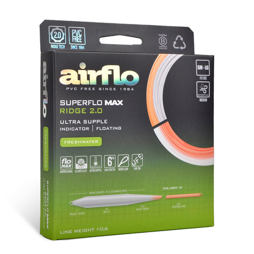Airflo Superflo Max Ridge 2.0 Ultra Supple Indicator Taper Fly
