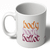 Body Stacked (Orange/Pink/Plum) (11oz. Coffee Mug)