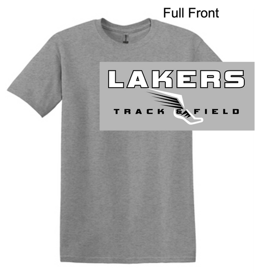 SPORT GREY SHORT SLEEVE COTTON T-SHIRT (ADULT AND YOUTH) emstf