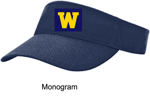 NAVY VISOR (ONE SIZE) wickten