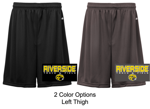 POLYESTER 7" SHORTS  (YOUTH AND ADULT) rivttf