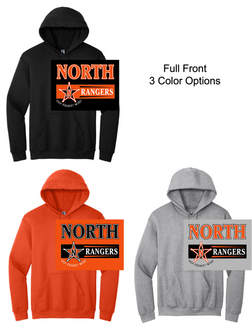 HOODED SWEATSHIRT (YOUTH AND ADULT) northbandstar