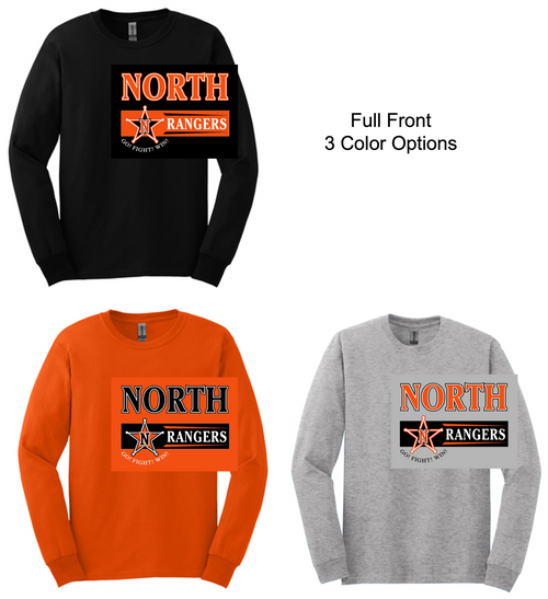 LONG SLEEVE T-SHIRT (YOUTH AND ADULT) northbandstar