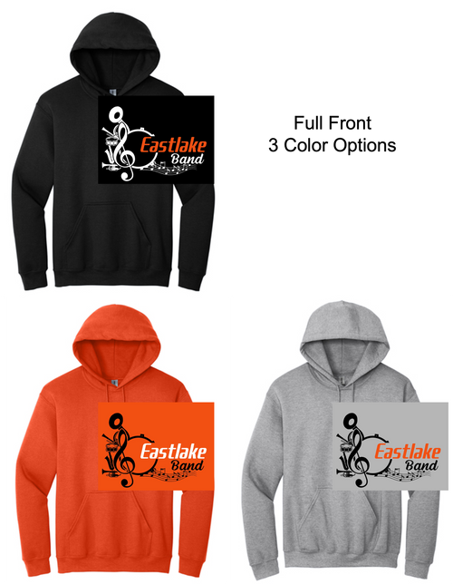 HOODED SWEATSHIRT (YOUTH AND ADULT) northbanddrum