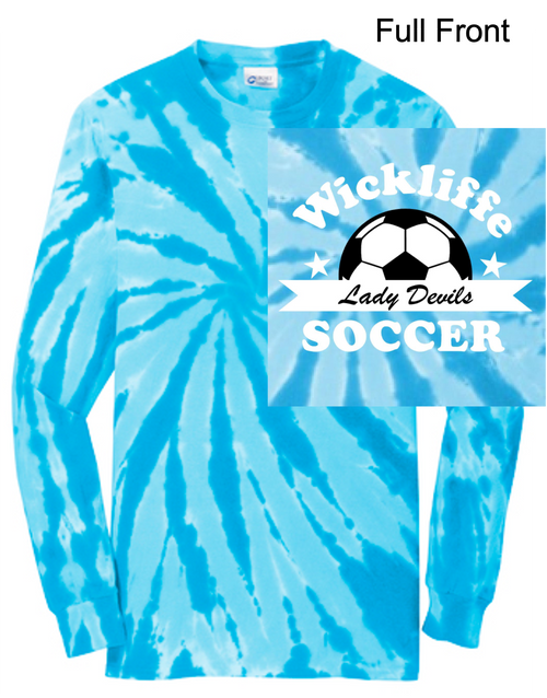 TURQUOISE LONG SLEEVE COTTON SHIRT (ADULT AND YOUTH)  wicksocplayer