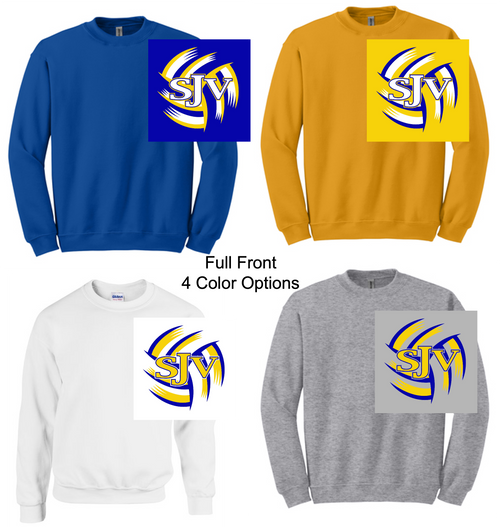 CREW SWEATSHIRT (YOUTH AND ADULT)  sjvvolspiral