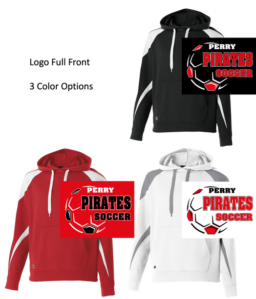 COTTON/POLYESTER FLEECE HOOIDE (YOUTH AND ADULT) perrysocball