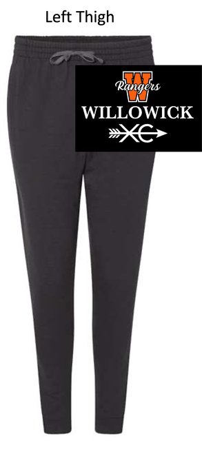 BLACK JOGGER WITH POCKET (YOUTH AND ADULT) lanxcthigh