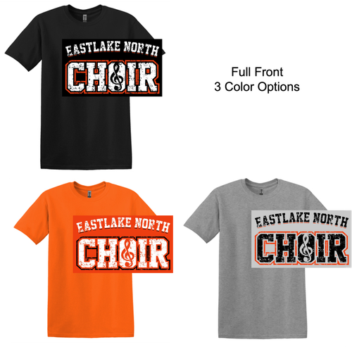 SHORT SLEEVE COTTON T-SHIRT (ADULT AND YOUTH) northchoir