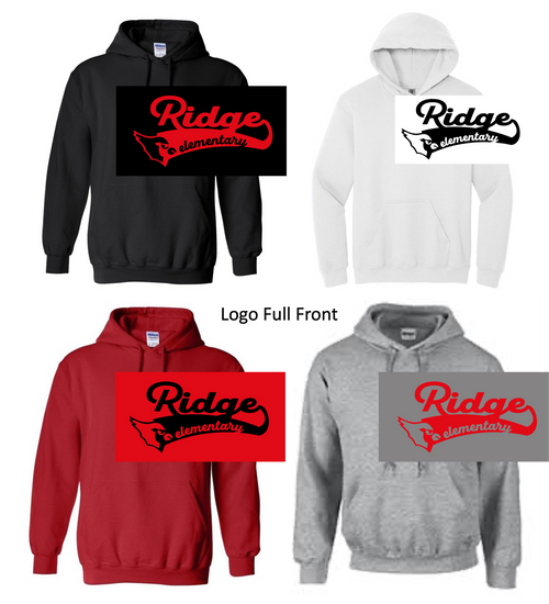 HOODED SWEATSHIRT (YOUTH AND ADULT) ridge1color