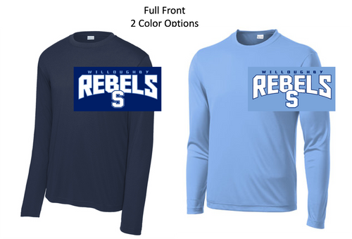 PERFORMANCE TEE - LONG SLEEVE (ADULT AND YOUTH) warall3line